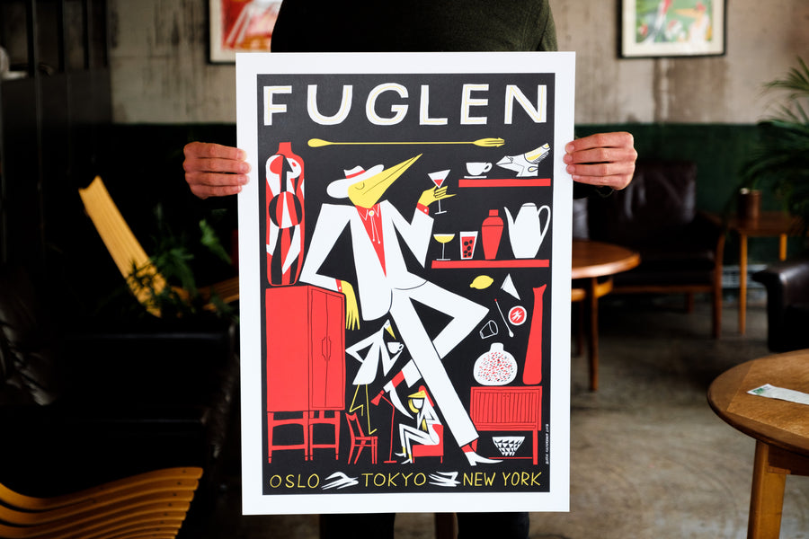 FUGLEN POSTER 70x50