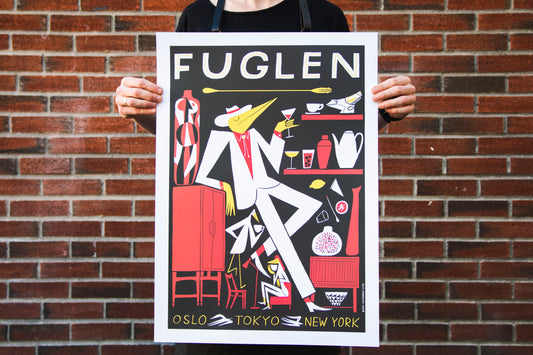 FUGLEN POSTER 70x50